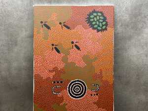 Doris Rubuntja (working 1980s-90s), Emu Dreaming 1990, acrylic painting on canvas - 2