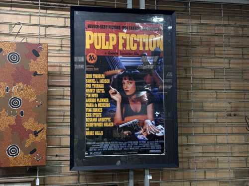 Pulp Fiction framed movie poster print