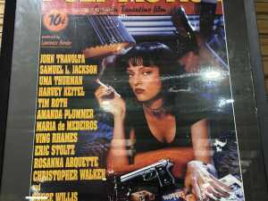 Pulp Fiction framed movie poster print - 3