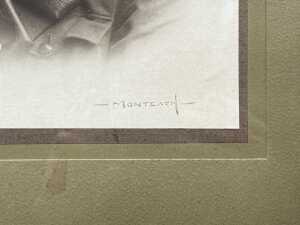 Studio photograph of an unknown Australian World War I soldier by Monteath Studio - 3