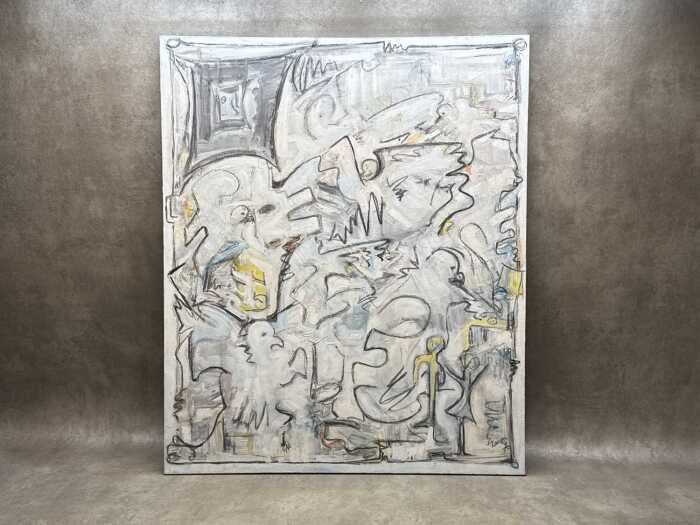 Karen Armstrong, Muddle-headed, 2000. Acrylic painting on canvas