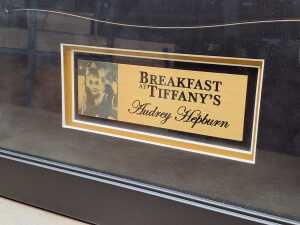 Breakfast at Tiffany's framed autograph memorabilia collage - 5