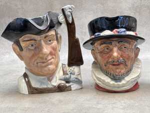 Four Royal Doulton Toby jugs - 2