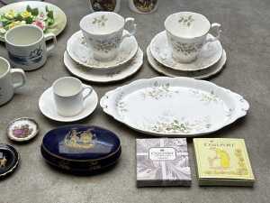 Assorted porcelain, including Delft duos, - 3