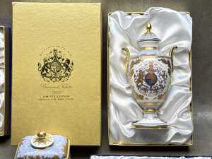 Limited edition Royal Family commemorative porcelain, mostly boxed - 2