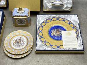 Limited edition Royal Family commemorative porcelain, mostly boxed - 3