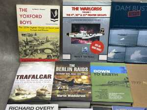 Military history books, including Pursuit of the King - 2