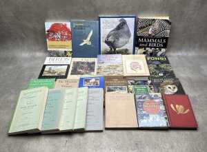 Natural History reference books, including A Field Guide to Australian Fungi