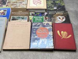 Natural History reference books, including A Field Guide to Australian Fungi - 5