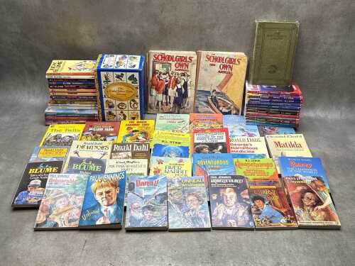 Children's books, including vintage books including Enid Blyton