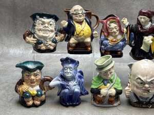 Collection of ceramic character and Toby jugs, including Royal Winton - 2