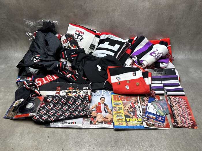 AFL St. Kilda fan merchandise