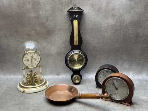 Vintage clocks and homewares