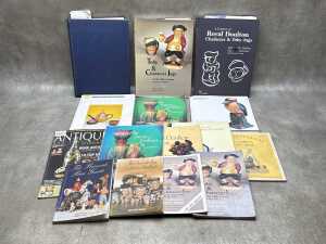 Ceramic reference books, mostly Toby and character jug related
