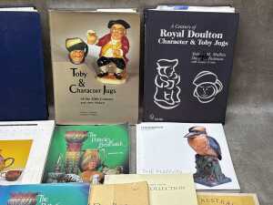Ceramic reference books, mostly Toby and character jug related - 3