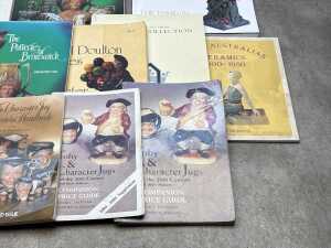 Ceramic reference books, mostly Toby and character jug related - 5
