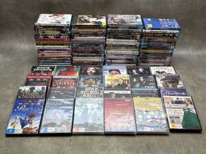 DVDs, including movies and TV shows, including Inspector Alleyn Mysteries