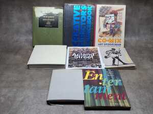 Contemporary design, illustration and cultural history books incuding Creative Director's Sourcebook