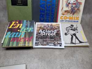 Contemporary design, illustration and cultural history books incuding Creative Director's Sourcebook - 3