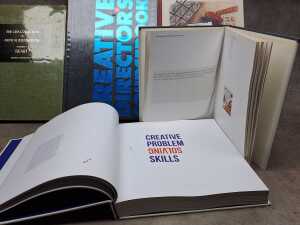 Contemporary design, illustration and cultural history books incuding Creative Director's Sourcebook - 4