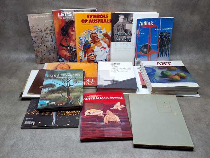 Australian art and culture books including The History of the Archibald Prize