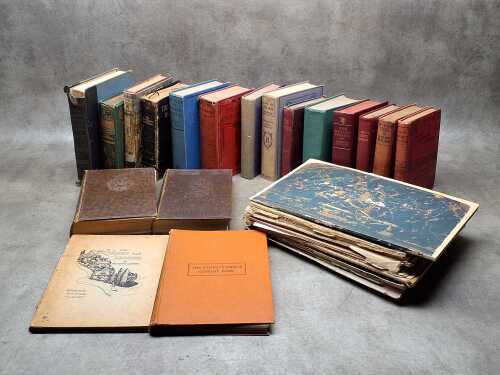 Antique and vintage books and ephemera, including Epic Tales of Modern Adventure
