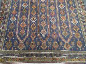 Afghan Baluch hand-made wool rug - 3