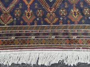 Afghan Baluch hand-made wool rug - 4