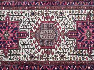 Persian Afshar hand-made wool runner - 3