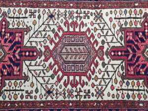 Persian Afshar hand-made wool runner - 4