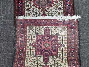 Persian Afshar hand-made wool runner - 5