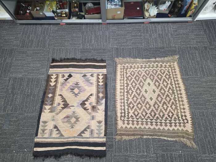 Afghan Kilim hand-made flat weave