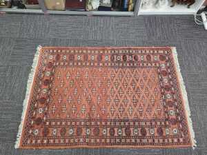 Princess Bokhara hand-made wool rug
