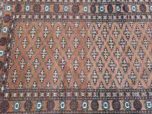 Princess Bokhara hand-made wool rug - 2