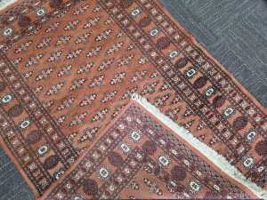 Princess Bokhara hand-made wool rug - 3