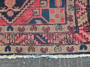Afghan Baluch hand-made wool rug - 4
