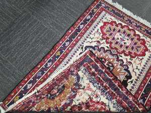Turkish Somak hand-made wool rug - 4