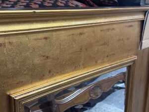 Gilt-framed mirror - 2