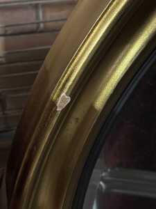 Gilt circular mirror - 3