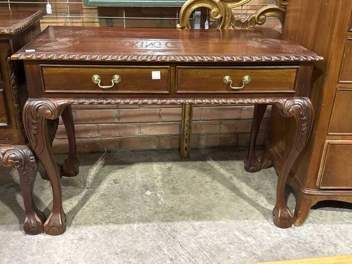 Chippendale console table