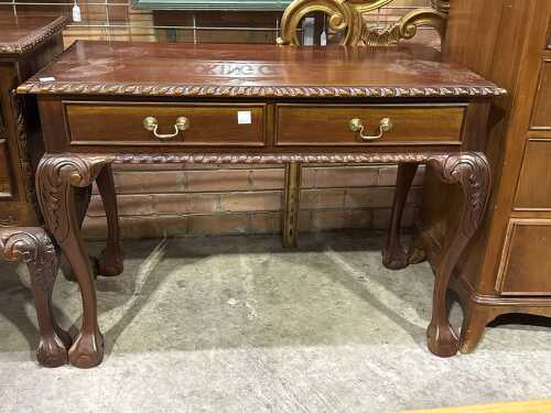 Chippendale console table