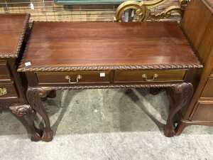 Chippendale console table - 2
