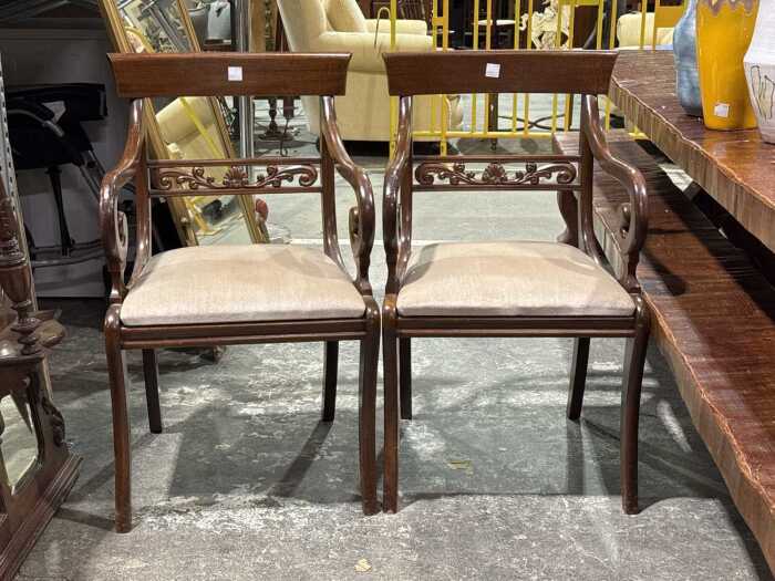 Pair of armchairs