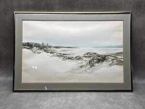 C. Prathuan (Thai), Silver Seas, watercolour painting on paper