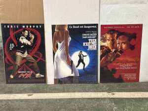 13 movie posters of various sizes including Beverley Hills Cop II - 5