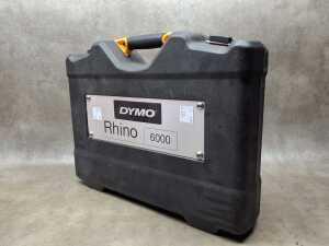 Dymo Rino 6000 label machine with protective hard case - 4
