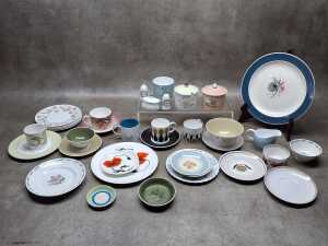 Wedgwood porcelain, mostly Susie Cooper