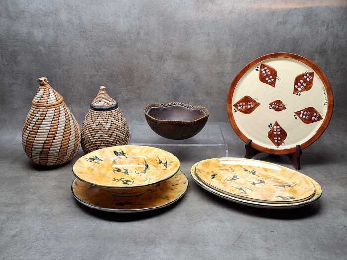 South African hand-made decorative ware