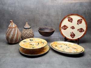 South African hand-made decorative ware