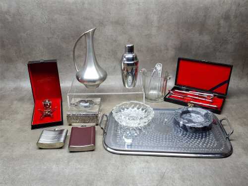Collection of barware, including Ranleigh